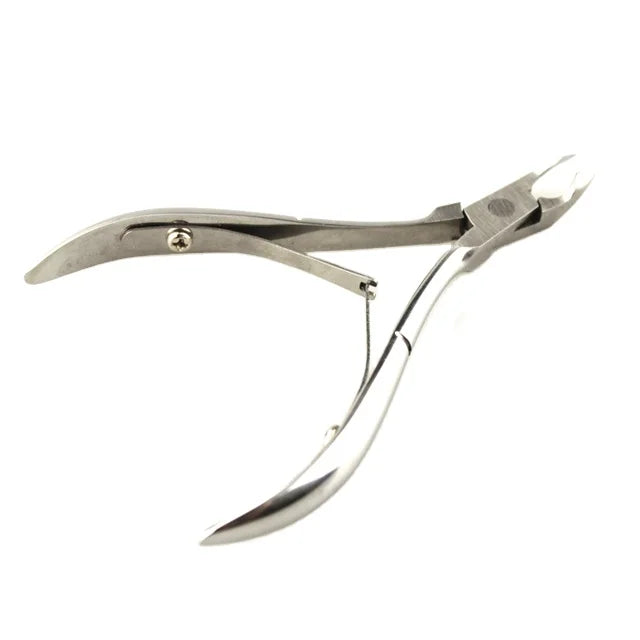 Professional Stainless Steel Finger Manicure Set with Round Nail Cuticle Nipper