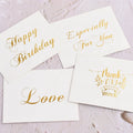 Customized Colorful Paper Thank You Card 6*8cm or Custom Size Screen Printing Paper & Paperboardpaper & Paperboard Hot Stamping