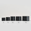 Small Portable pink White Blue Black Plastic Cream Jar Tin Container 5g 10g 15g 20g 30g 50g PP Face Care Cosmetic Packaging