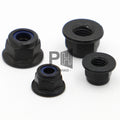 OEM Factory M3 M4 M5 M6 M8 Black Carbon Steel Self-locking Nylock Locknut Hex Flange Nylon Insert Lock Nut
