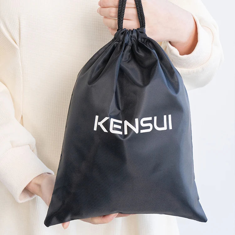 Premium Reusable Black Twill Polyester Fabric Drawstring Storage Packing Pouch Bag
