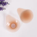 Teardrop One Piece Silicone Breast Cover Push-Up and Adhesive Nipple Pad with Thin Edge Matte Sticky Liff Nipple Pad