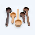 The Factory Provides Black Walnut Beech Coffee Bean Measuring Spoon Wooden Coffee Spoon 8g10g Small Wood Measuring Spoon Beans