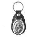 Patron Saint of Traveler Prayer Going Travelling Key Ring Saint Christopher Metal Catholic Keychain