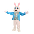 Easter Event Prop Blue Suit Bunny Cartoon Figure Costume Mascot Easter Bunny
