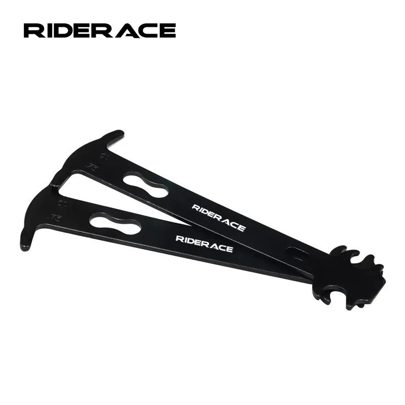 RIDERACE Portable Bicycle Chain Wear Checker Indicator Replacement Bicycle Repair Tool Road Bike Chains Gauge Measurement Ruler