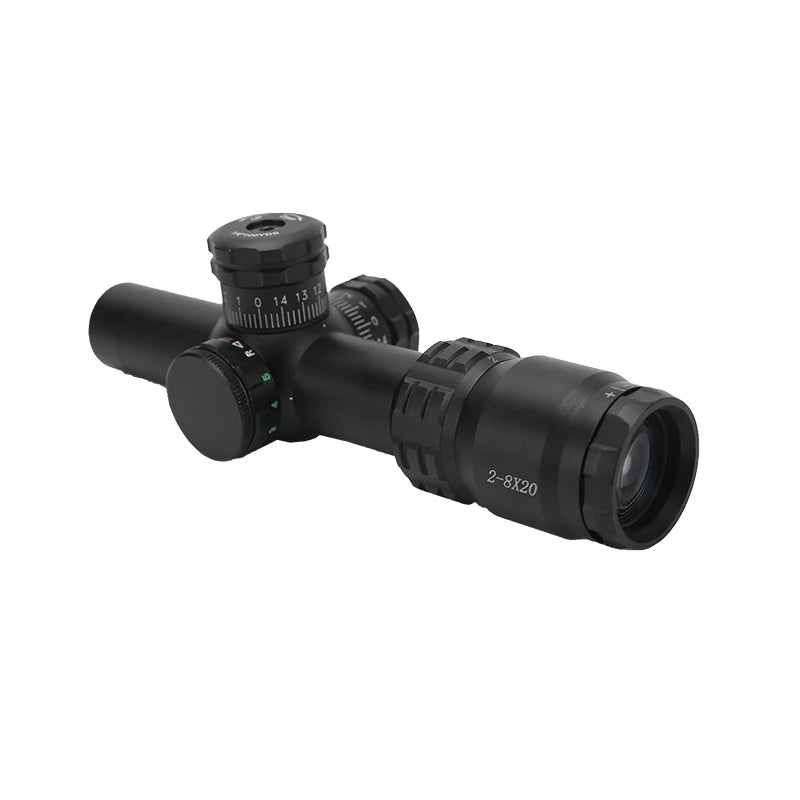 Quick Sight Scope 2-8x20 IR With Red and Green Illuminated Scope for Hunting
