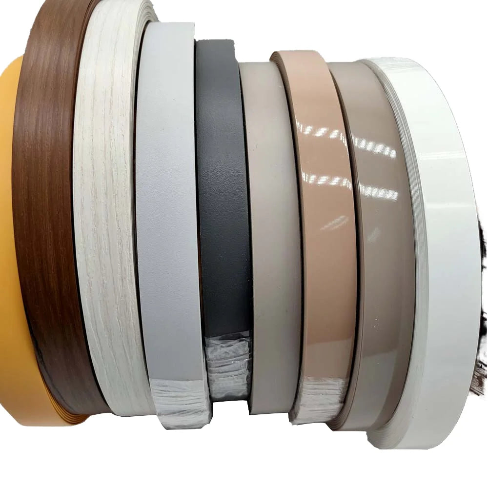 Factory Direct Eco-friendly Waterproof Scratch-proof Acrylic/PVC/ABS Edge Banding Customizable Color/Thickness Surface Edges