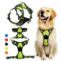 Adjustable Soft Mesh Harness for Small Medium Dogs Reflective Puppy Cat Harness Vest With Walking Harness Lead Leash Set