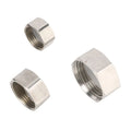 1/2" 3/4" 1" Female Thread End Plug with Rubber Washer Plumbing Pipe Accessories SS Pipe Fittings