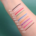 Gel Eyeliner Pencil Private Label White Vegan Waterproof Eyeliner Pencil Colorful Eyeliner Pen