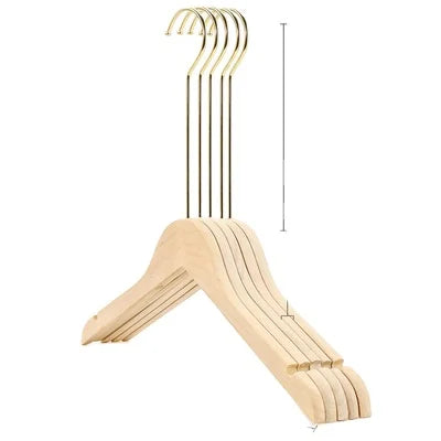 Clothing Hanger Wooden Racks for Clothing Rack Hangers for Cloths Trouser Hangers Space Saving