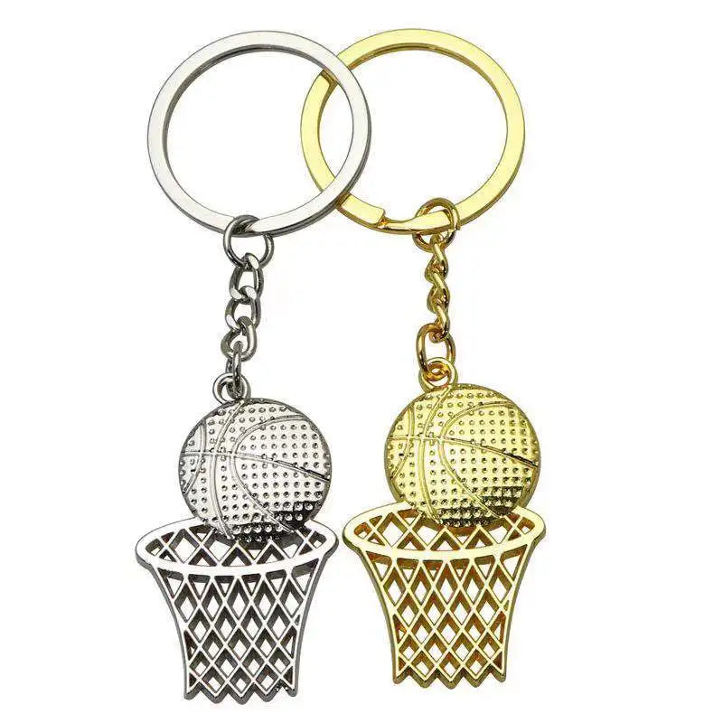 Sports Keychain Metal Basketball Sport Keychain Wholesale Basketball Key Chain