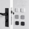 Square Door Knob Wall Shield 40*40MM Soft Door Stopper Wall Protector Self Adhesive Door Handle PVC Bumper