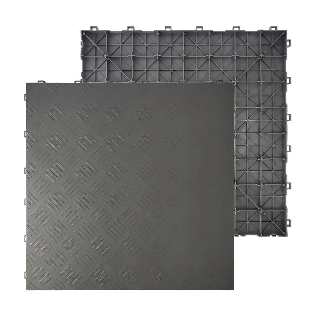 Durable Colorful Interlocking Garage Floor Tiles Industrial Plastic Garage Flooring Mats for Car Detailing Shop Workshop Car