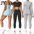 Joyyoung Custom Logo Plus Size Sports Gym Yoga Suit Activewear Workout Clothing Women Active Wear Yoga Set