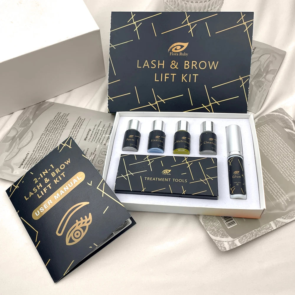 Diy Eyebrow Oem Brow  and Lash Lift Kit Brow  Kit Professional Private Label