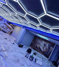 Hexagonal Led Working Light for Showroom Garage Workshop Car Detailing Led Hexagon Lights