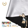 Customization Milk Silk Laminate Pu Silver Film Waterproof Fast Heat Storage Elastic Shape Slimming Spandex Sauna Suit Fabric