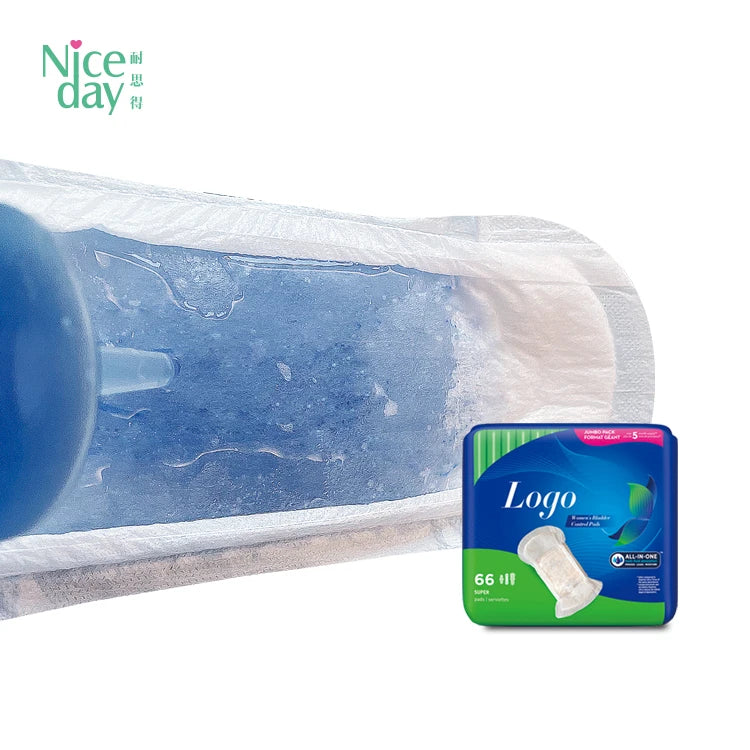 Niceday extra comfort Softness Disposable Pad Incontinence Pads Easy Care Booster Pads Use with Adult Diapers for Women