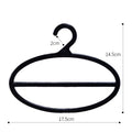 Plastic Non-slip Round Towel Storage Holder Belt Rack Scarf Hanger Hanging Rotary Hanger Multi-functional Display Rack