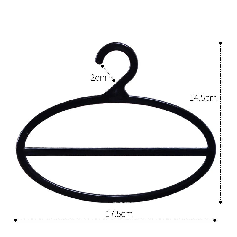 Plastic Non-slip Round Towel Storage Holder Belt Rack Scarf Hanger Hanging Rotary Hanger Multi-functional Display Rack