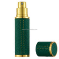 5ml Luxury Leather Travel Perfume Atomizer Glass Bodied Refillable Spray Bottle
