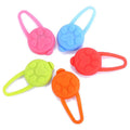 Custom Promotional Silicone LED Pet Collar Light Night Walking Safety Clip-On Pendant Tag Custom Logo Business Gift