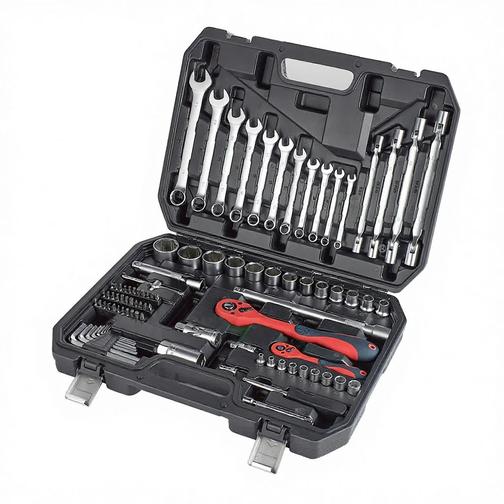DISEN DS-100088 Industrial Grade Carbon Steel OEM Chaves Combinada Da 88(89)PCS Universal Multifunctional Hand Tool Ratchet