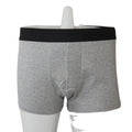 Men's Anti-Bacterial Silver Fiber Knitted Eco-Friendly Boxer Shorts Shield EMF Radiation Underwear