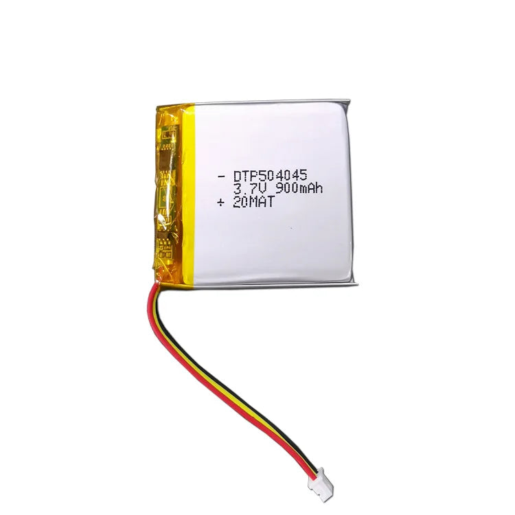 Factory Supply Lithium Batteries DTP 504045 3.7V 900mah Li Polymer Lipo Rechargeable Battery for Mini Speaker with KC CB CE ROHS