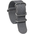 Hot Sale Luxury 20mm 22mm Adjustable Wristbands Durable Canvas Watch Strap with Embroidery Holes and Sailcloth Design