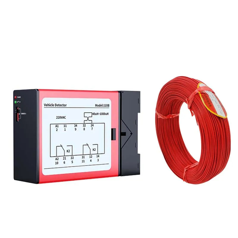 Vehicle Loop Detector for Car Parking Management System with Sensor Open Barrier Gate