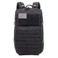 LUPU 45L/25L Laser Cut Black Sling Shoulder Assault Pack Durable Outdoor Molle Waterproof Hiking Tactical Backpack
