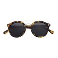 Designer New Black Lens Double Bridge Acetate Fiber Frame Sunglasses for Women