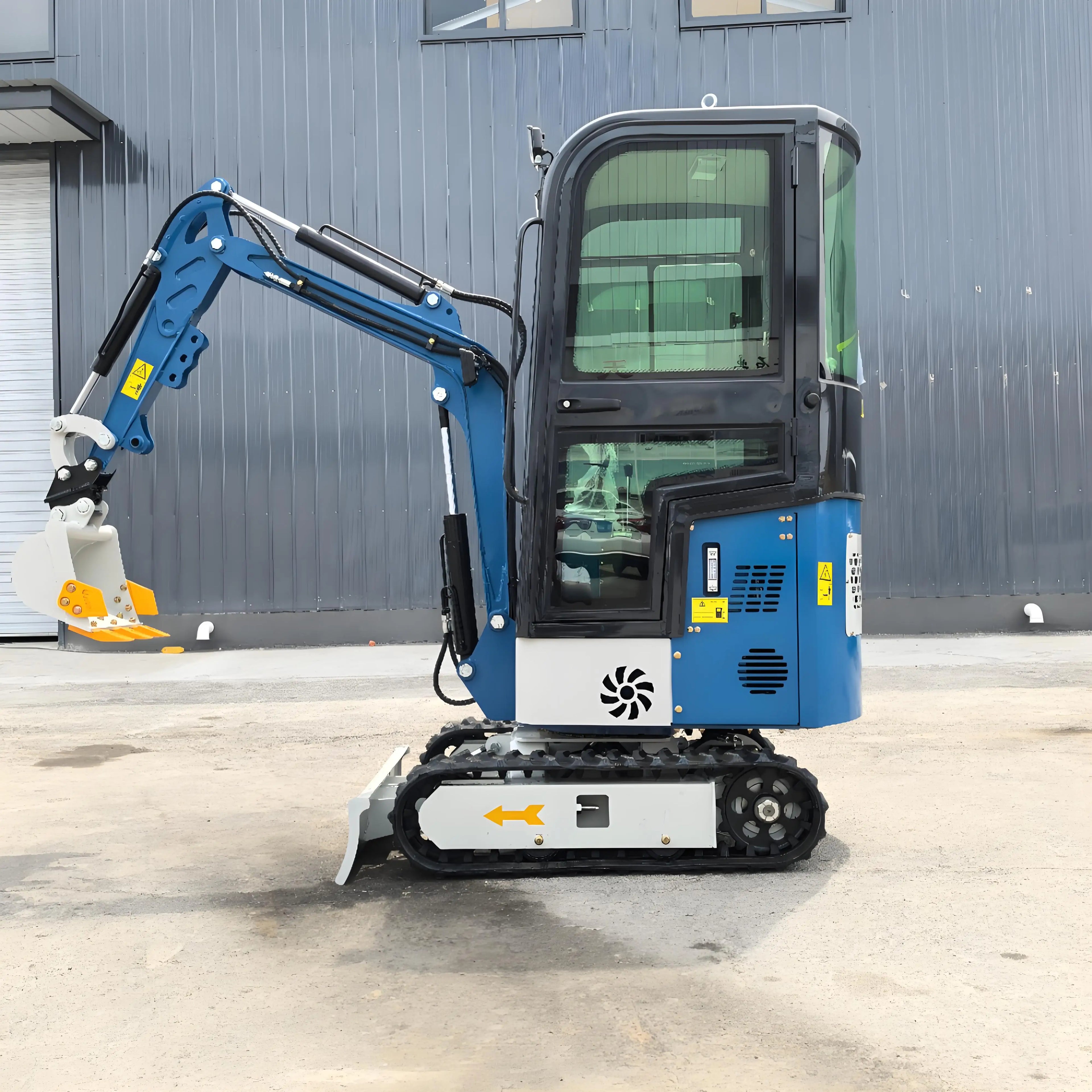 For 3.5 Ton Multi-Season Crawler Excavator EPA Compliant for Engine Hydraulic Cylinder Pump Gear PLC Quick-Coupler Free