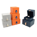 Factory in Stock Top Customized Leather Boxes Ring Jewellery Box Jewelry Packaging Box