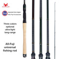 PURE LURE 2 Section Travel Fishing Rod Japan High Carbon Fuji Guide Reel Seat Long Casting Fishing Rod Spinning