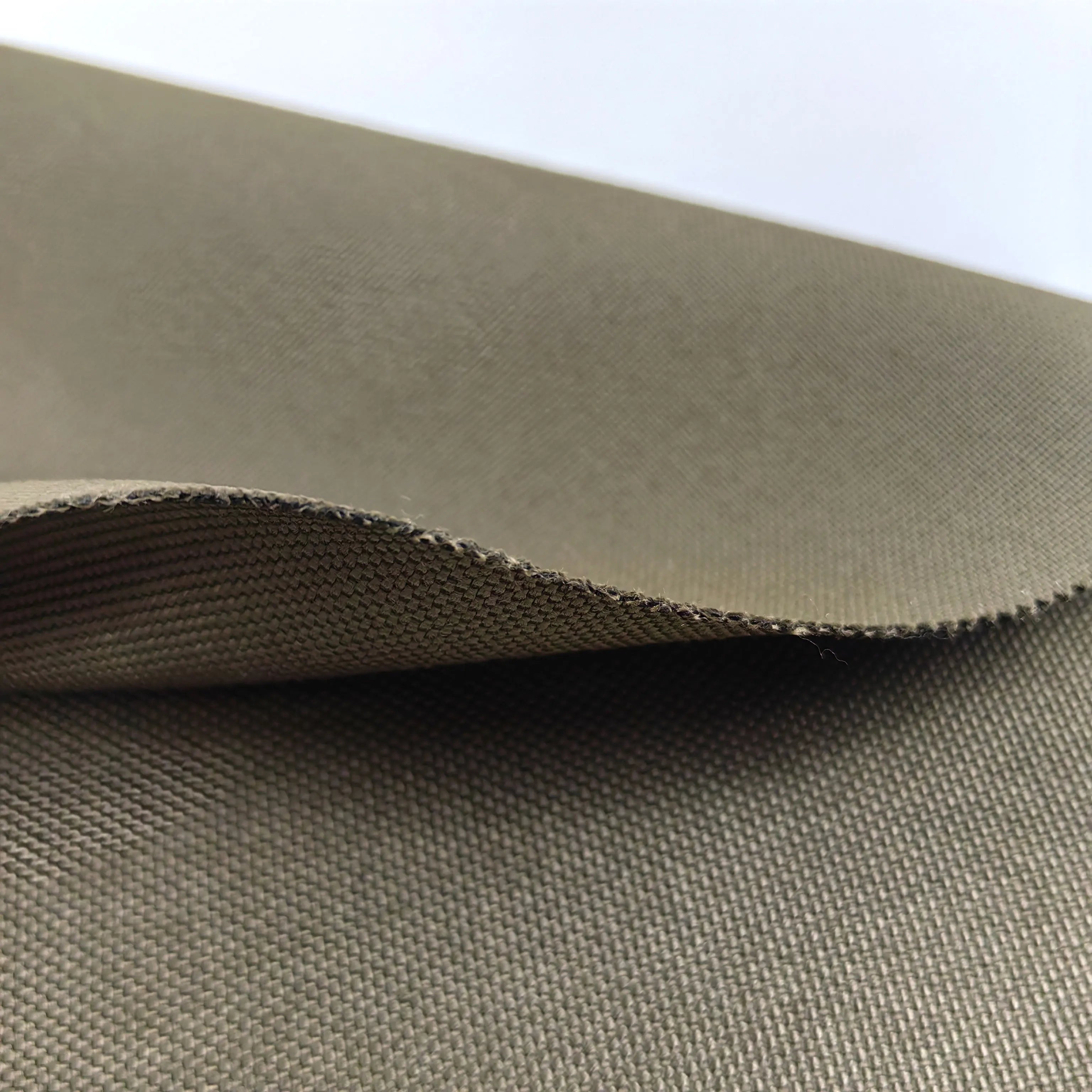 Green 1000D Woven 500D Nylon Cordura Laminated PU Coated Fabric for Girls Tactical Bags & Garments