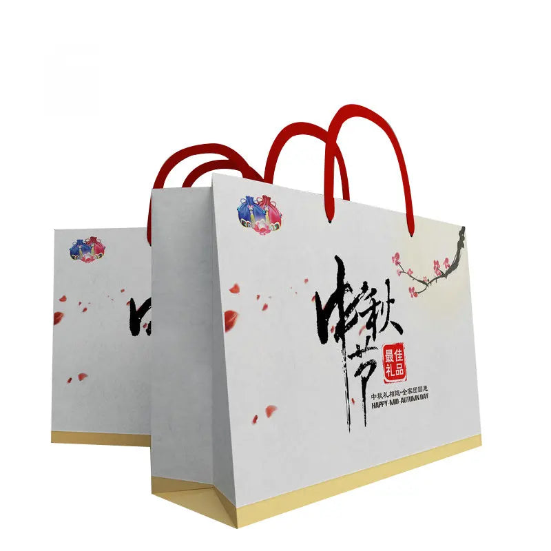 Custom Biodegradable Folding Kraft Paper Bag Packaging Gif  Luxury with Hot Stamped for Clothes Toys Food Cosmetics Shopping Bag