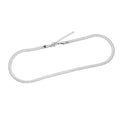 Stainless Steel Flat Snake Chain Necklace Flat Herringbone Necklace Women's Jewelry 45cm 5cm Extension Chain