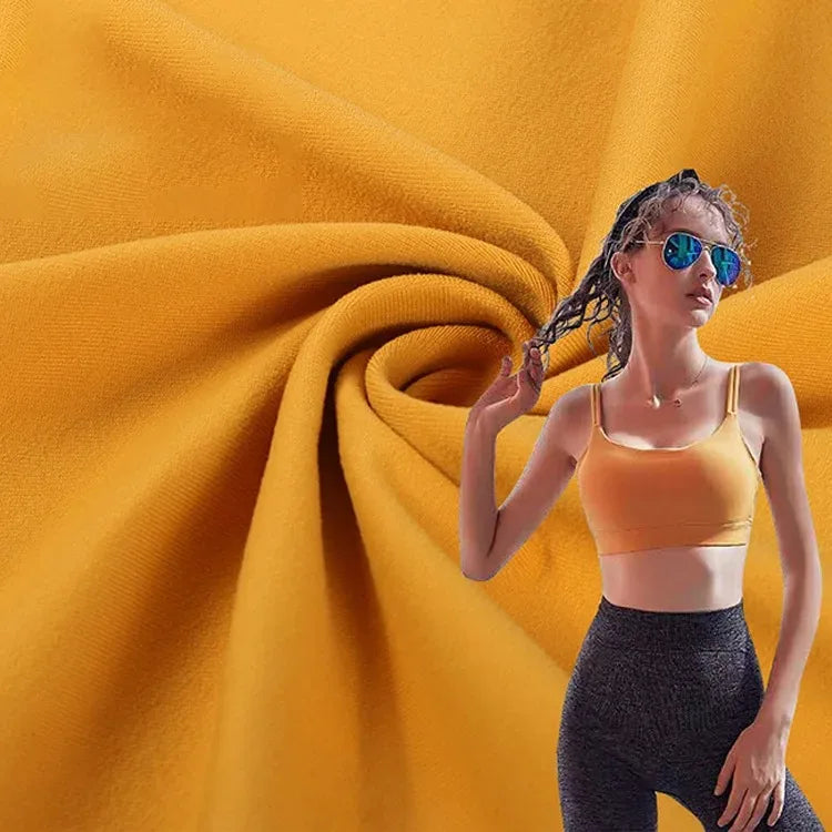 Customized Color Swimwear Fabric Nylon Spandex Stretch Wrinkle Resistant Soft Fabric Sport Fabric