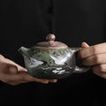 Kiln Baked Glow Rui He Chengxiang Xi Shi Pot Handmade Retro Ceramic Kung Fu Teapot Little Pot of Single Teapot Pu'er Tea