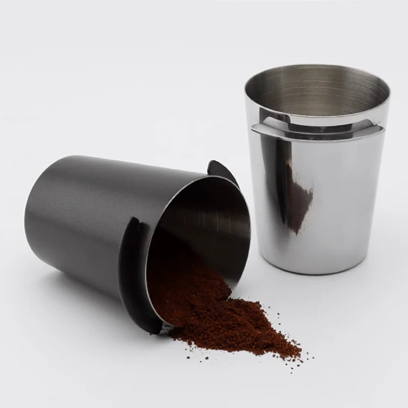 New Arrivals 2025 Coffee and Kitchen Accessories Coffee Dosing Cup Stainless Steel Dosing Cup for 51/54/58mm Portafilter