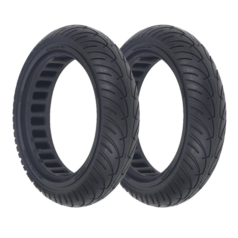 Nedong Electric Scooter 8x2 Inches Razor Tire Rubber Explosion Proof Solid Tire Black