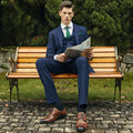 Three-piece Luxury Business Office Suit Men's Wedding Formal Wear Plus Size Suit Jacket Woolen Fabric Anti-Wrinkle Breathable