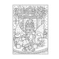 2024 Adult Coloring Book for Stress Relief and Relaxation Animals Landscape Flowers Patterns Mushroom Colouring Book for Adults
