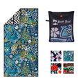 Stock Digital Printed Microfiber Sand-free Beach Towel