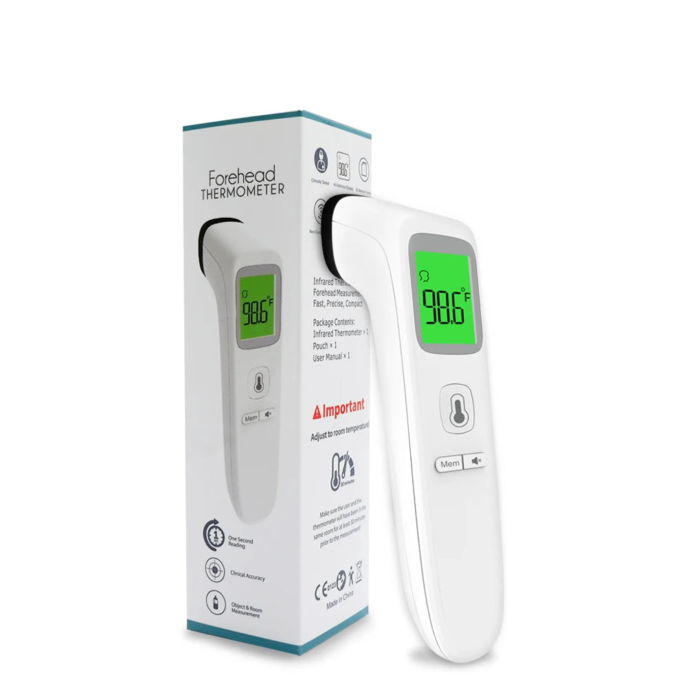 Non-contact Forehead Infrared Thermometer Digital No Touch Thermometer for Daily Use
