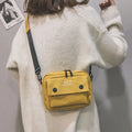 One Shoulder Custom 2022 New Korean Simple Women Shopping Leisure Letter Canvas Messenger Bag China Fujian Unisex XXN Model